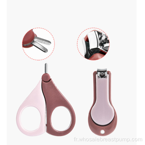 Nail Clipper Personnalisation du nouveau-né avec Set Ciseaux